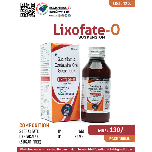 LIXOFATE-O Syrup (100ml)