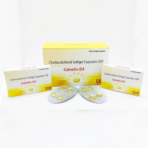 CALROLIV-D3 Softgel Capsules