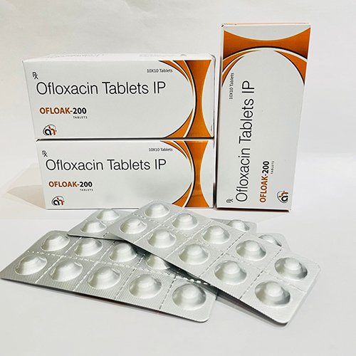 Ofloxacin 200mg (Alu-Alu PACK) Tablets