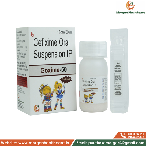 GOXIME-50 With Water Dry Syrup