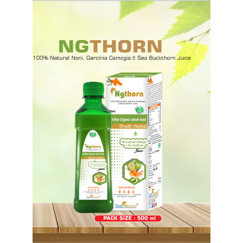 NGTHORN (NONI, GARCINIA CAMBOGIA WITH SEA BUCKTHORN) Juices