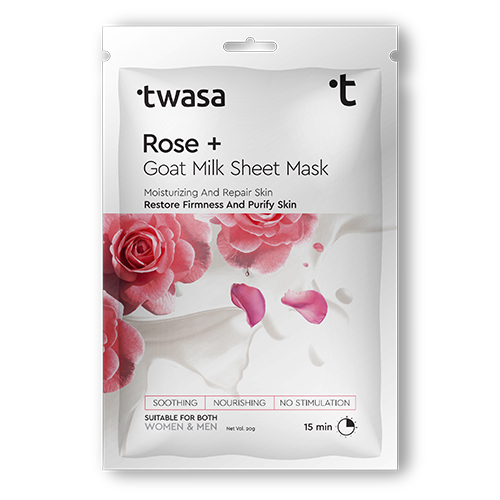 Private Label Rose Facial Sheet Mask Manufacturer