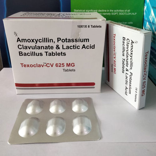 TEXOCLAV CV-625 Tablets