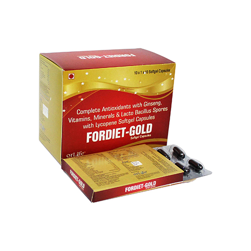 FORDITE-GOLD Softgel Capsules