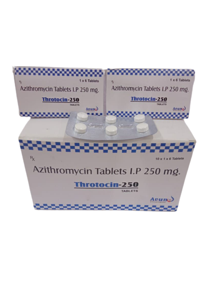 THROTOCIN 250 Tablets