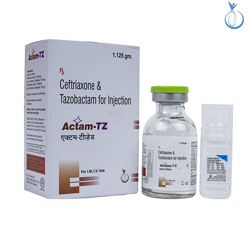 ACTAM-TZ 1.125 gm Injection