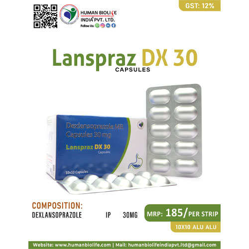 LANSPRAZ-DX 30 CAPSULES