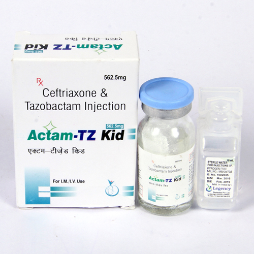 ACTAM-TZ KID 562.50mg Injection