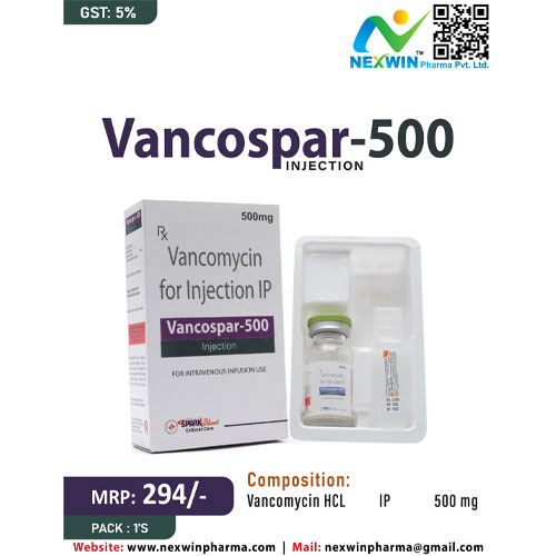 VANCOSPAR-500GM INJECTION 
