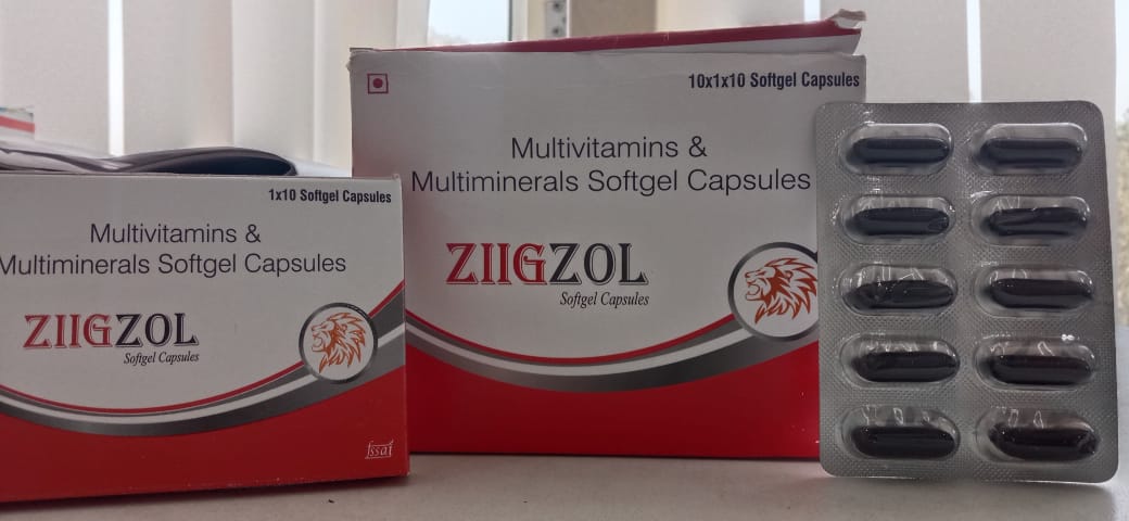 Multivitamins And Multiminerals Softgel Capsules