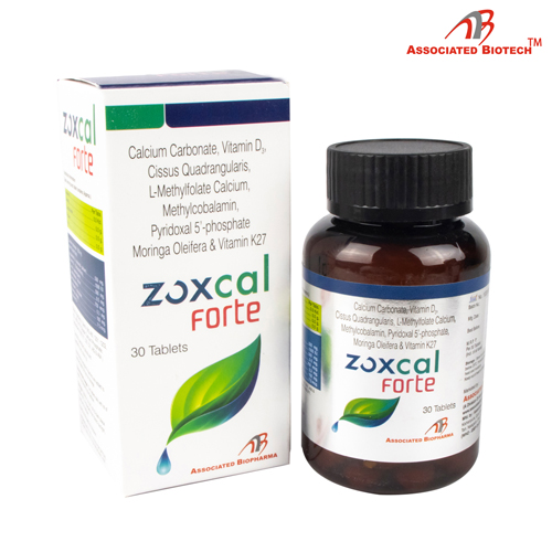 Zoxcal Forte Tablets Associated Biopharma