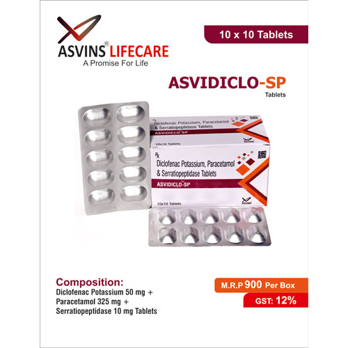 ASVIDICLO-SP Tablets