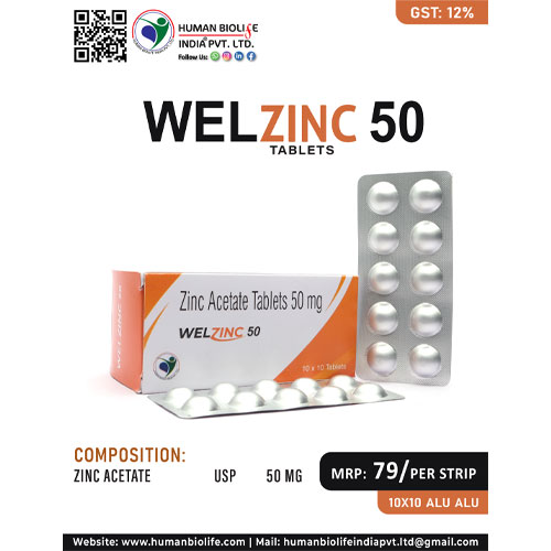 WELZINC-50MG Tablets