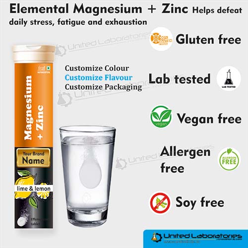 Elemental Magnesium + Zinc Tablets