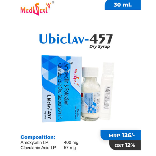 UBICLAV - 457MG Dry Syrup