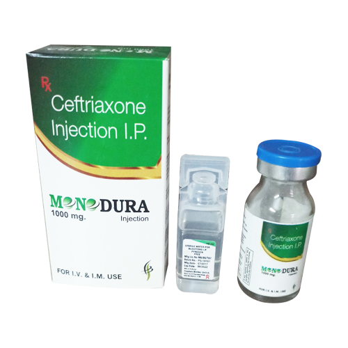 Sterile Ceftriaxone Sodium 125 mg/250 mg/500 mg/1000 mg Injection