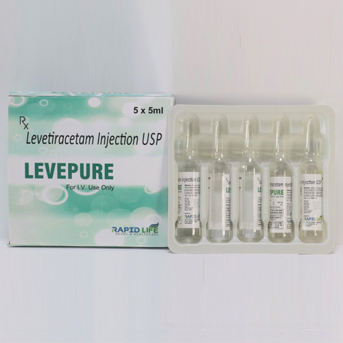 Levetiracetam 500mg/5ml Injection