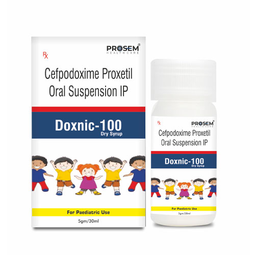 CEFPODOXIME PROXETIL 100MG / 5 MI DRY SYRUP