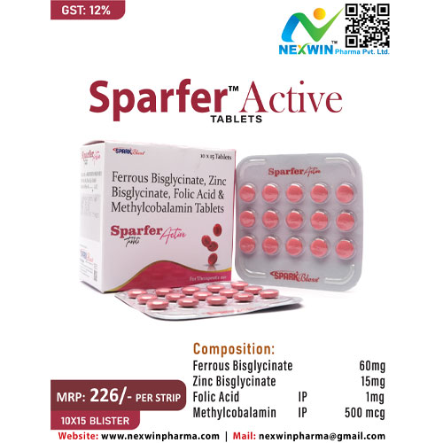SPARFER™-ACTIVE Tablets