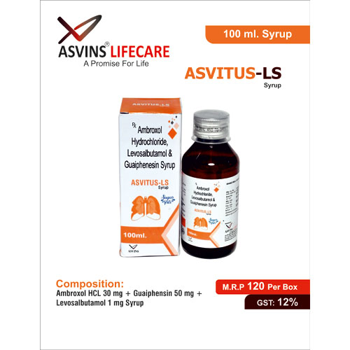 ASVITUS-LS (SUGAR FREE) 100ml Syrup