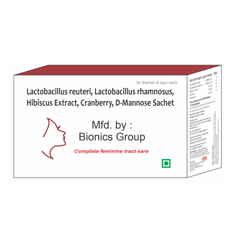 LACTOBACILLUS REUTERI+LACTOBACILLUS RHAMNOSUS+HIBISCUS EXTRACT+CARNBERRY+D-MONNOSE Tablets