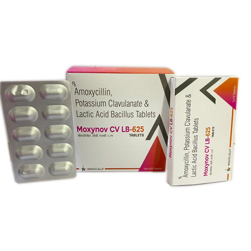 MOXYNOV-CV-LB 625 Tablets