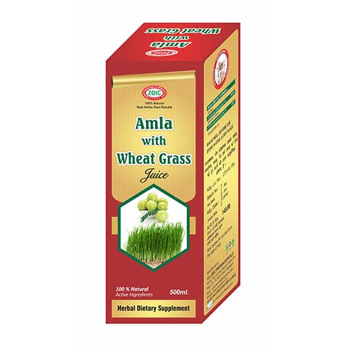 AMLA WITH WHEAT GRASS Juice