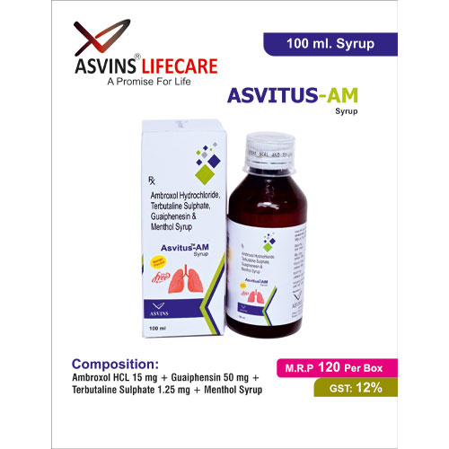 ASVITUS-AM (SUGAR FREE) Syrup