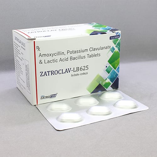 ZATROCLAV-LB 625 Tablets