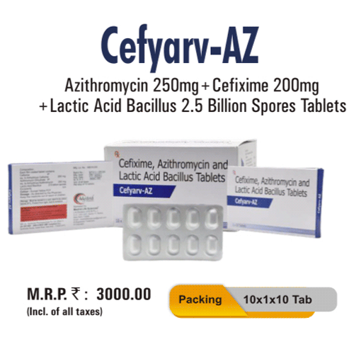 Cefyarv-AZ Tablets