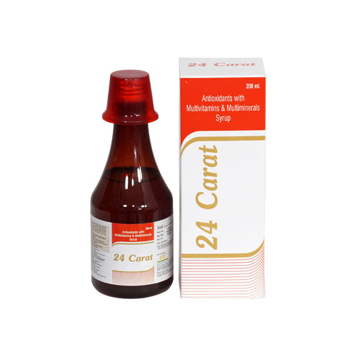 24 CARAT 200ML SYRUP