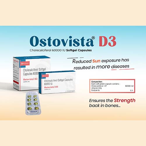 Ostovista D3 Softgel Capsules