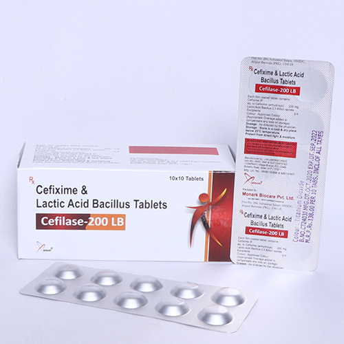 CEFILASE-200 LB Tablets