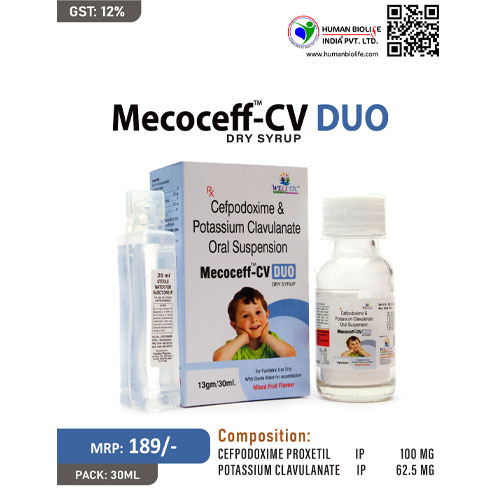 MECOCEFF-CV DUO DRY SYRUP