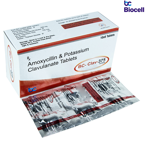 BC - CLAV 375 (Strips) Tablets