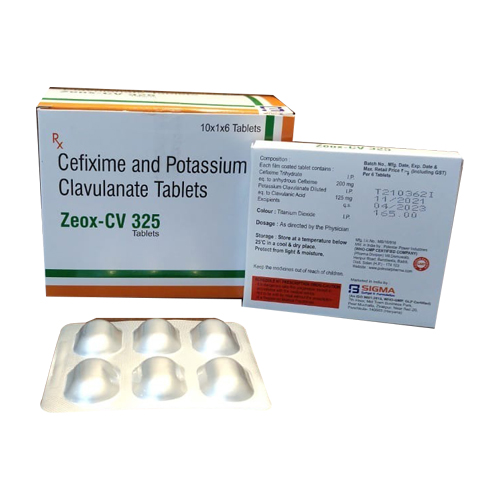 ZEOX-CV 325 Tablets