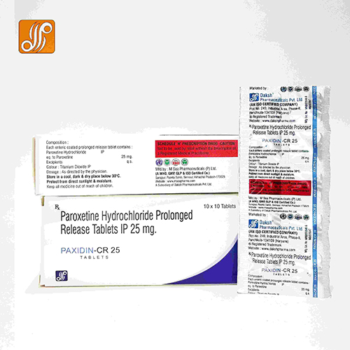 PAXIDIN-CR 25 Tablets