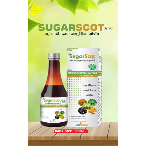 SUGARSCOT (FOR DIABETES MELLITUS, GENERAL WEAKNESS DUE TO DIABETES) Syrups