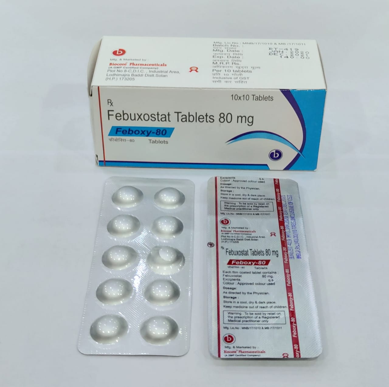 FEBOXY 80 Tablets