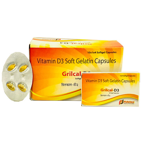 GRILCAL-D3 Softgel Capsules