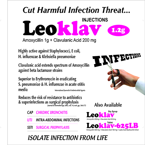 Leoklav 1.2 g Injection