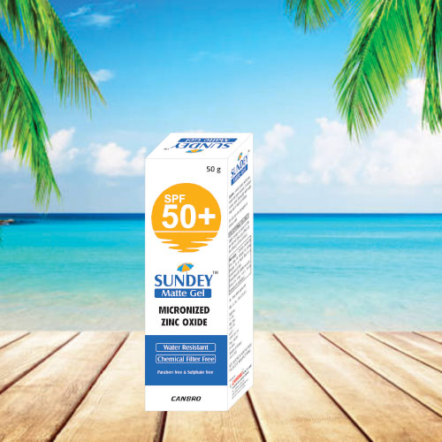 SUNDEY-MATTE SPF 50 Sunscreen Gel