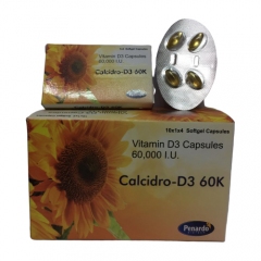 Calcidro-D3 60K Softgel Capsules
