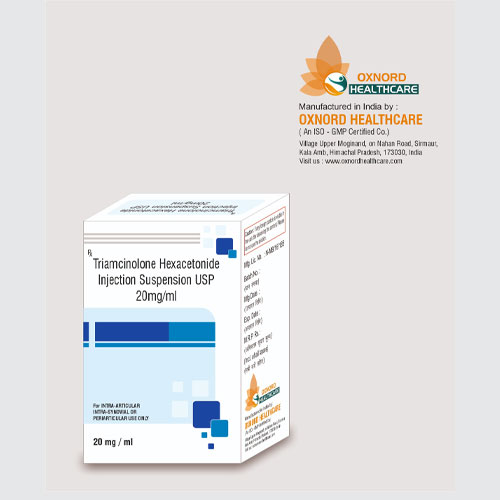 Triamcinolone Hexaxcetonide Injection Suspension 20mg/ml