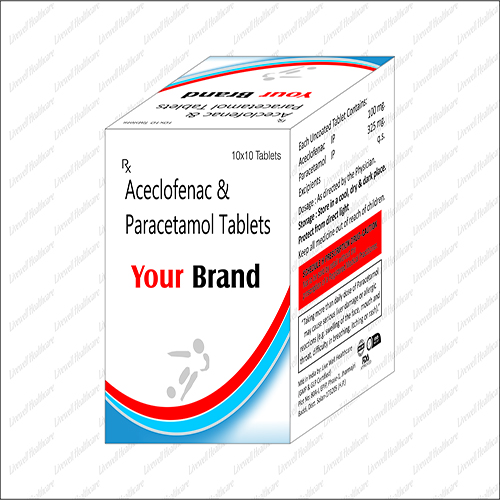 Aceclofenac + Paracetamol Tablets