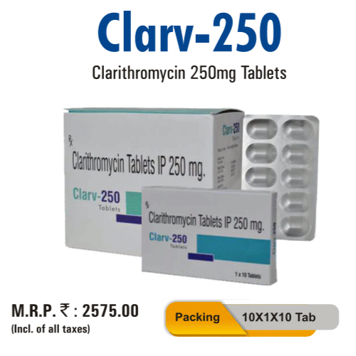 Clarv-250 Tablets