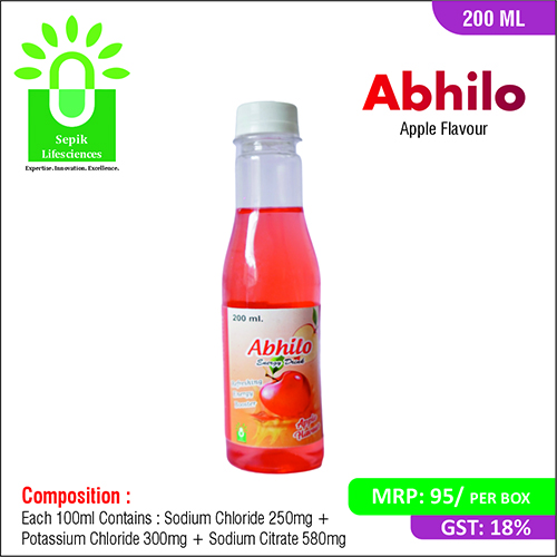ABHILO ENERGY DRINK (Apple Flavour)