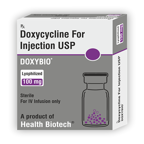 Doxycycline ( Lyophilized ) 100mg Injection