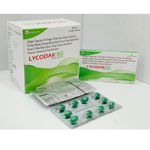 LYCODAK-5G Softgel Capsules