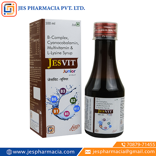 JESVIT JUNIOR Syrup (Sugar Free)